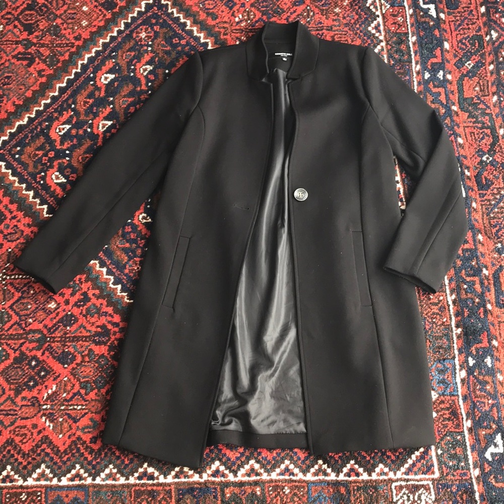 Kenneth Cole Pointe Knit Duster Jacket